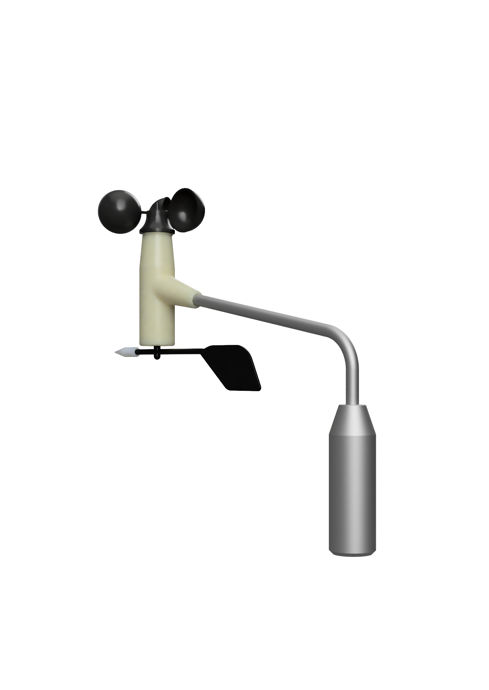Meteo probe for wind speed and direction Wind speed with current output / 4 - 20 mA  Type: f.566.24.28